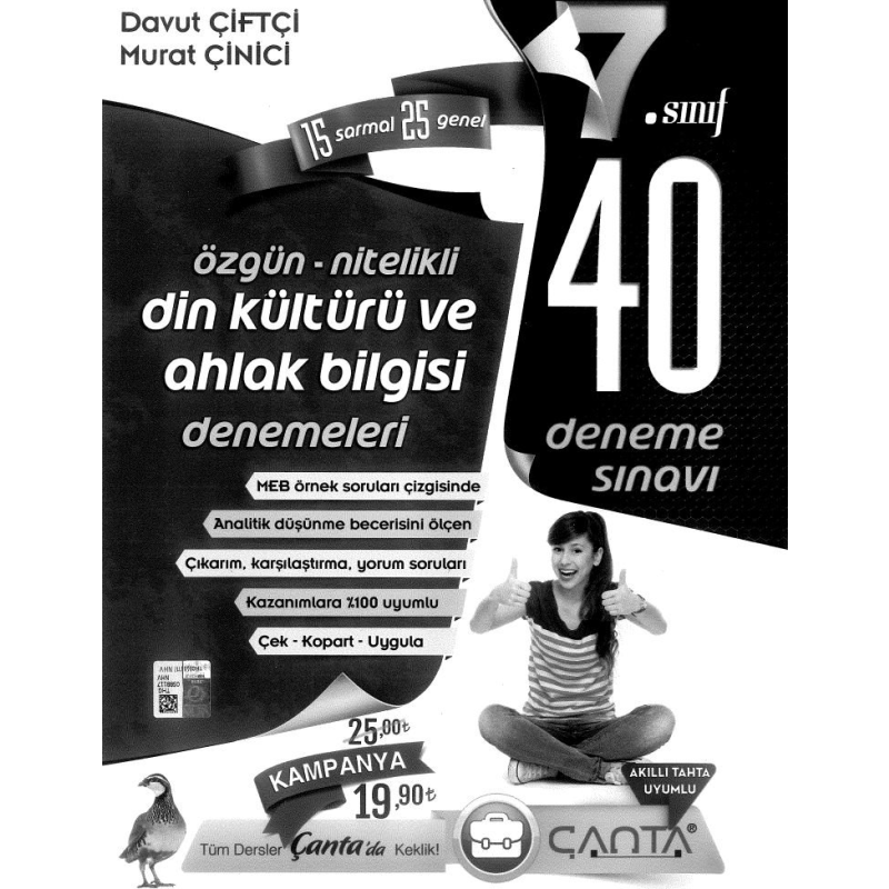 ÖZGÜN NİTELİKLİ DİN KÜLTÜRÜ VE AHLAK BİLGİSİ DENEMELERİ