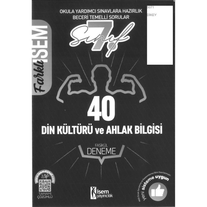 DİN KÜLTÜRÜ VE AHLAK BİLGİSİ FASİKÜL DENEME