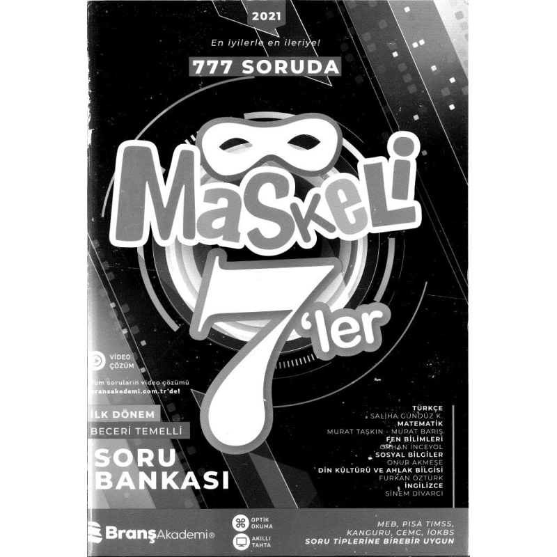 777 SORUDA MASKELİ 7'LER