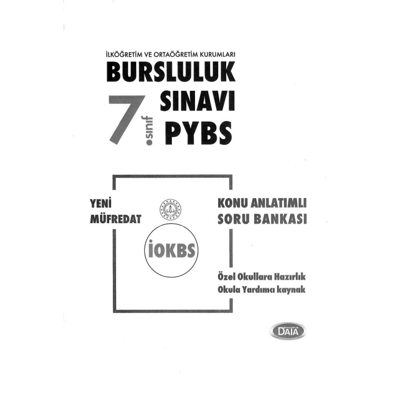 BURSLULUK SINAVI PYBS KONU ANLATIMLI SORU BANKASI