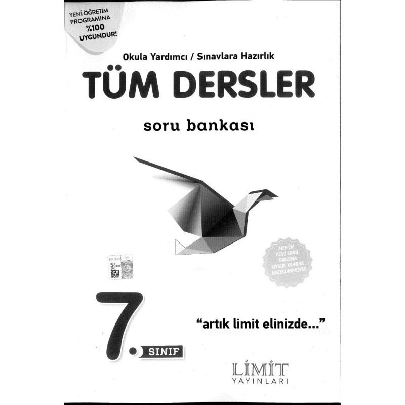 TÜM DERSLER SORU BANKASI