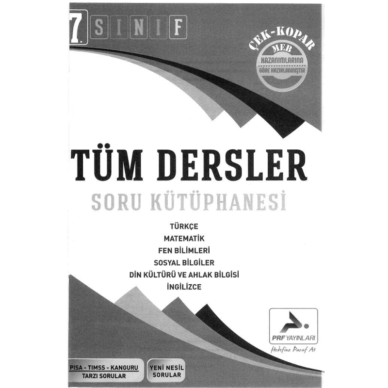 TÜM DERSLER SORU KÜTÜPHANESİ