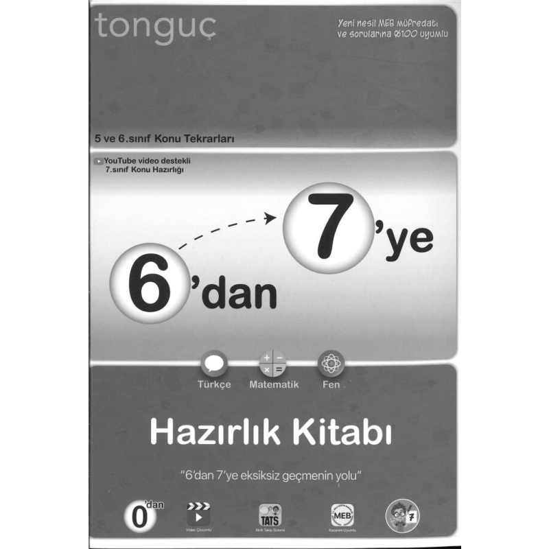 6'DAN 7'YE HAZIRLIK KİTABI