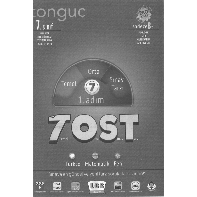 TEMEL ORTA SINAV TARZI 1. ADIM TOST