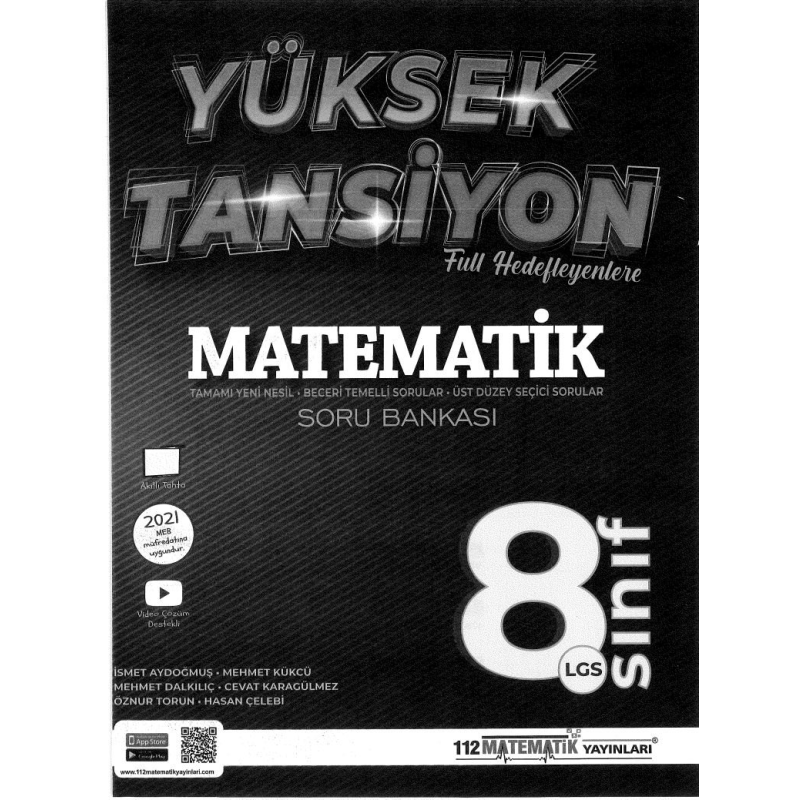 YÜKSEK TANSİYON MATEMATİK SORU BANKASI