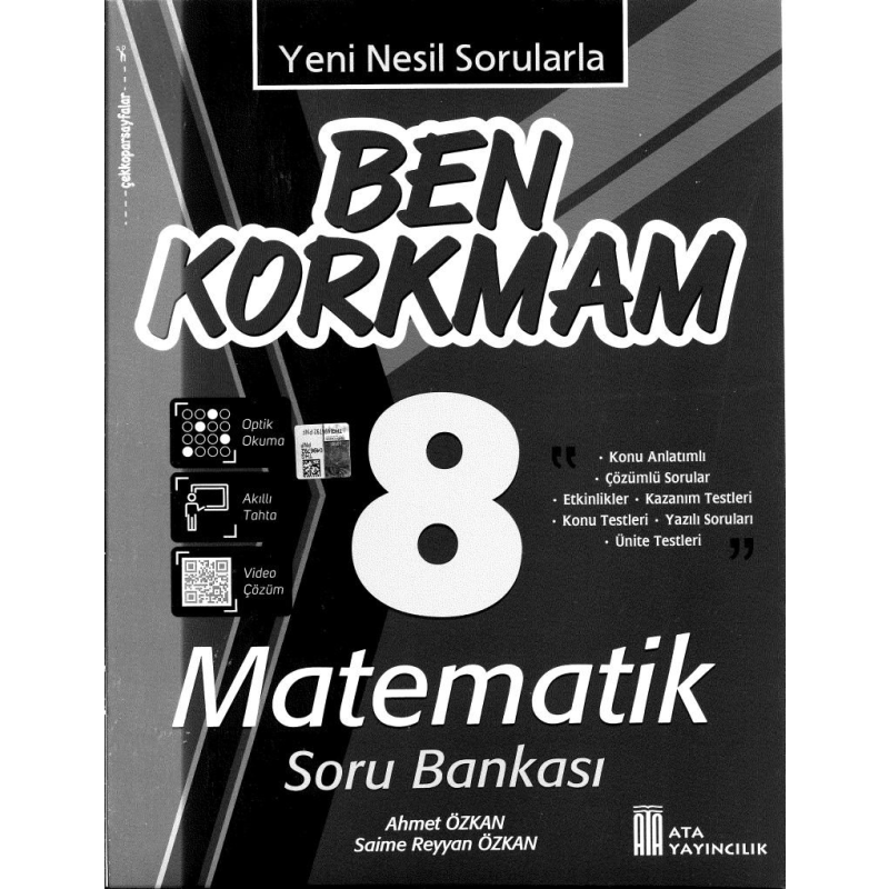 BEN KORKMAM MATEMATİK SORU BANKASI