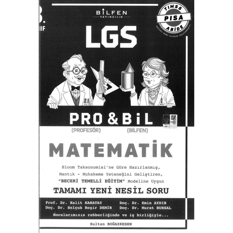 LGS PRO & BİL MATEMATİK TAMAMI YENİ NESİL SORU