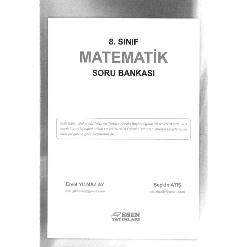 MATEMATİK SORU BANKASI
