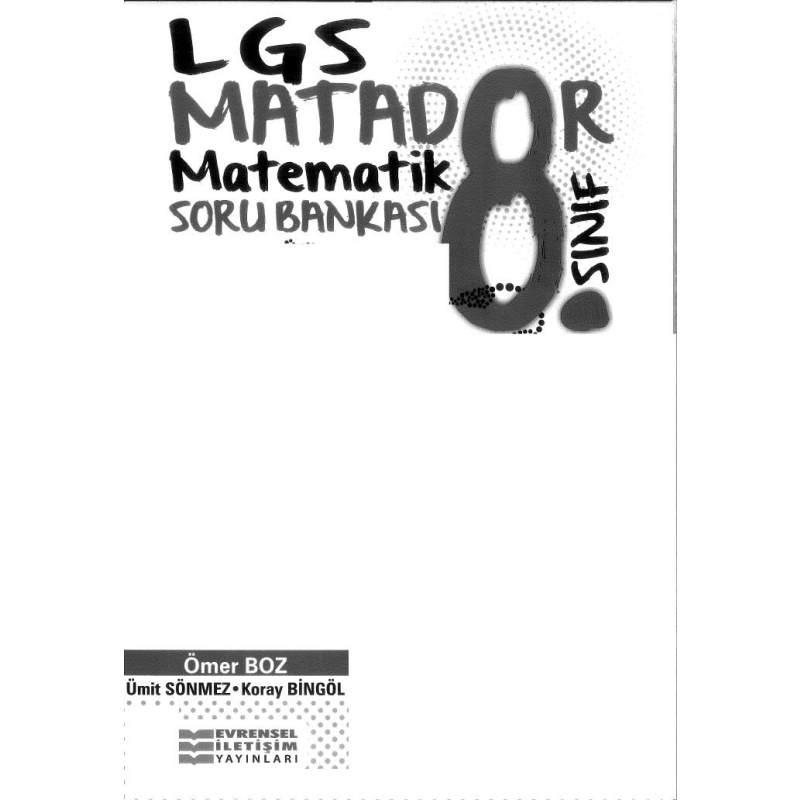 LGS MATADOR MATEMATİK SORU BANKASI