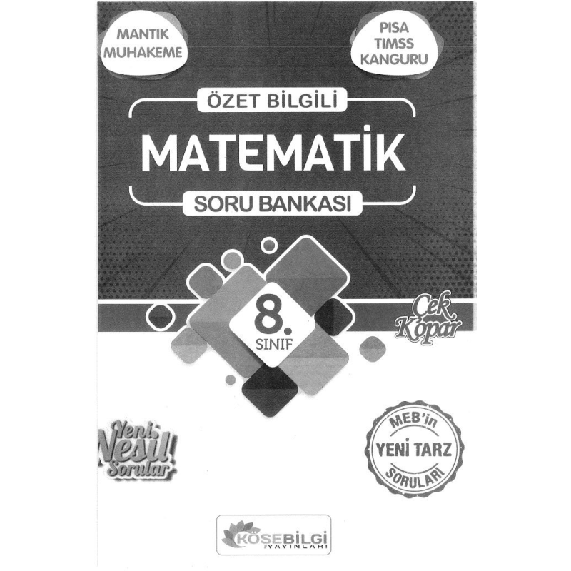 ÖZET BİLGİLİ MATEMATİK SORU BANKASI