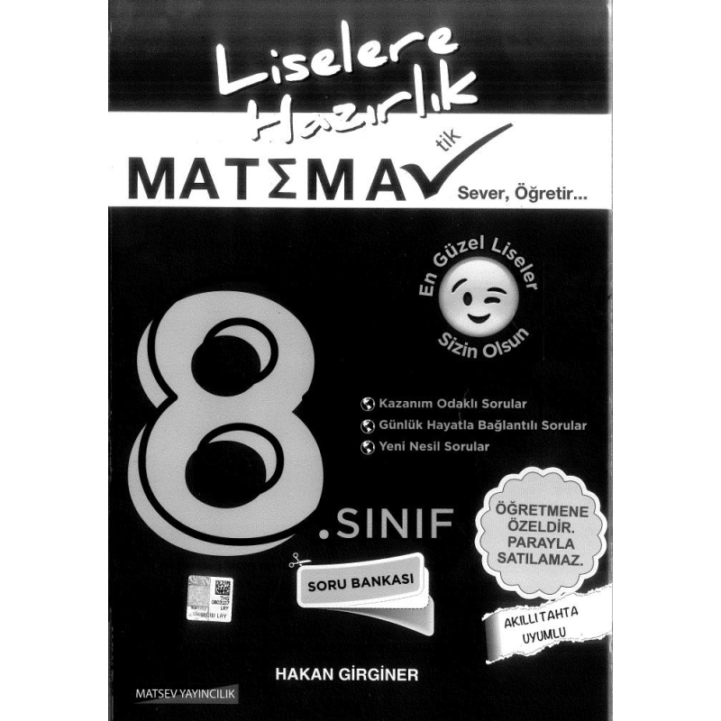 LİSELERE HAZIRLIK MATEMATİK SEVER ÖĞRETİR