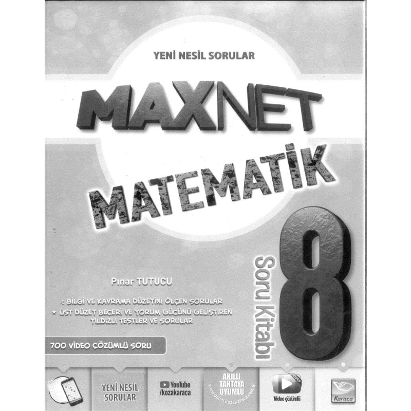 MAXNET MATEMATİK SORU KİTABI