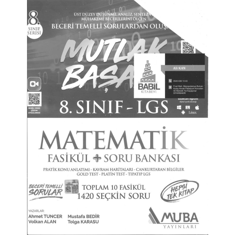 MUTLAK BAŞARI MATEMATİK FASİKÜL + SORU BANKASI