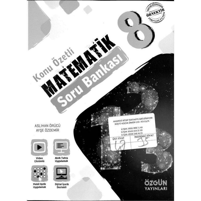 KONU ÖZETLİ MATEMATİK SORU BANKASI