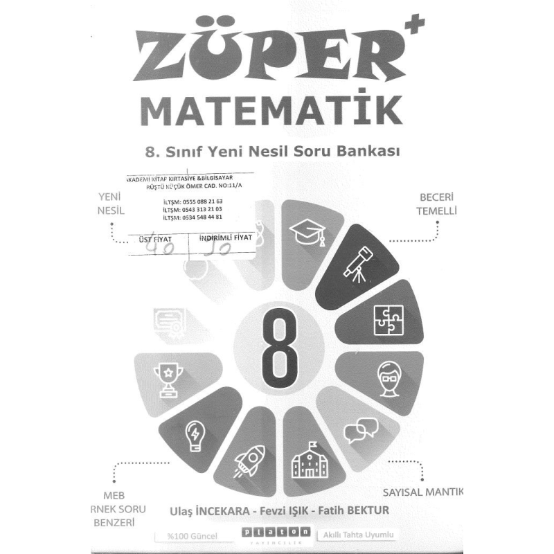 ZÜPER MATEMATİK YENİ NESİL SORU BANKASI