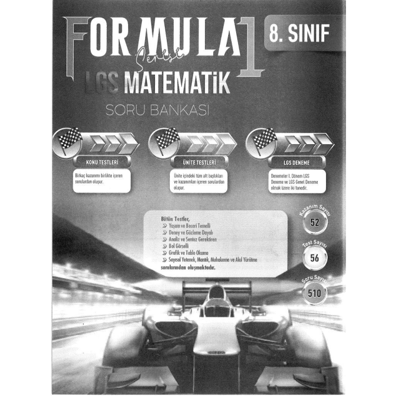 FORMULA 1 LGS MATEMATİK SORU BANKASI