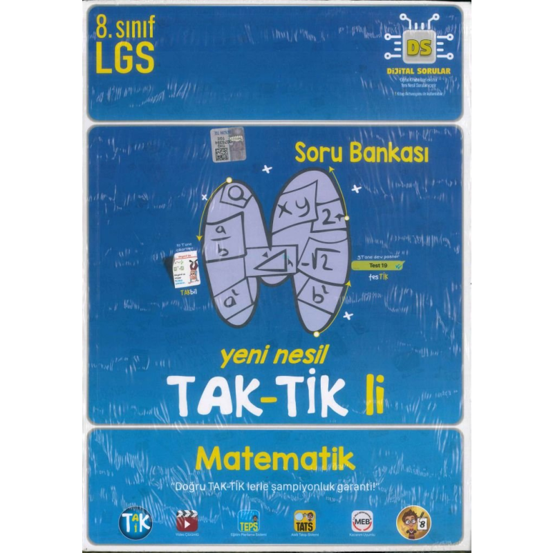 SORU BANKASI MATEMATİK YENİ NESİL TAK-TİK'Lİ