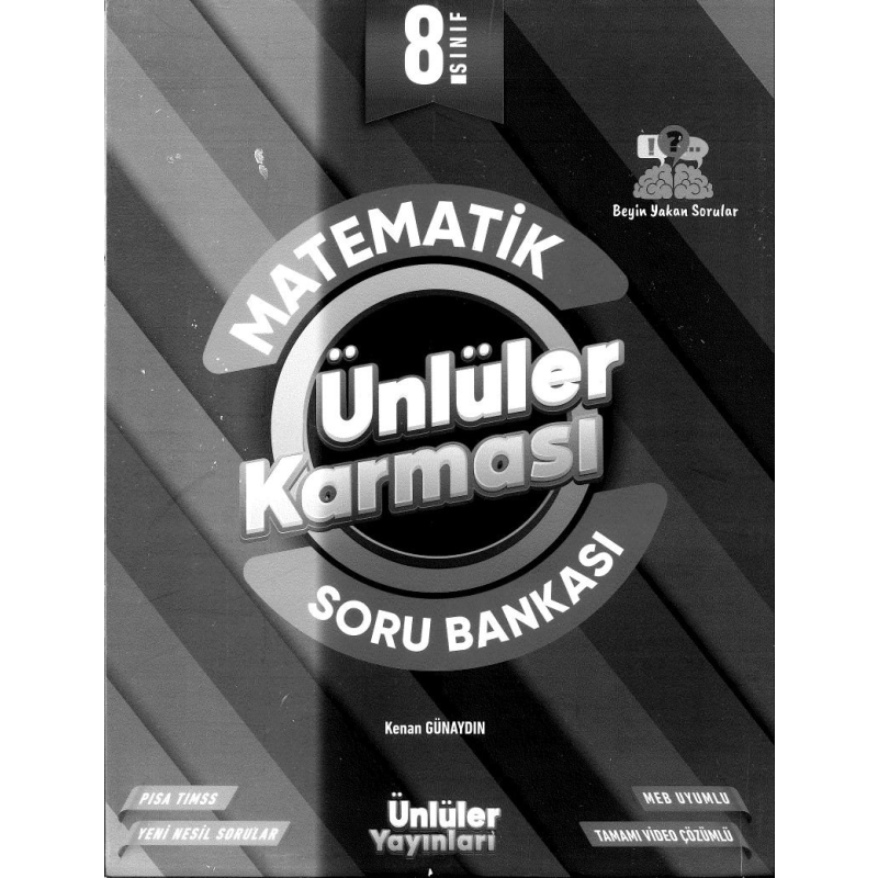 MATEMATİK ÜNLÜLER KARMASI SORU BANKASI