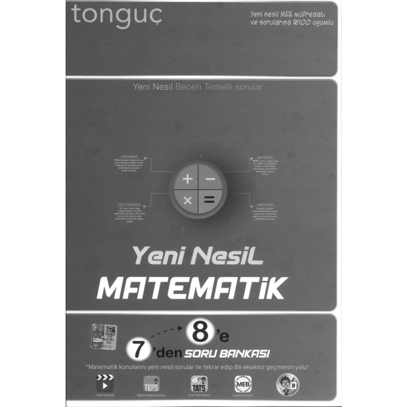 YENİ NESİL MATEMATİK 7'DEN 8'E SORU BANKASI