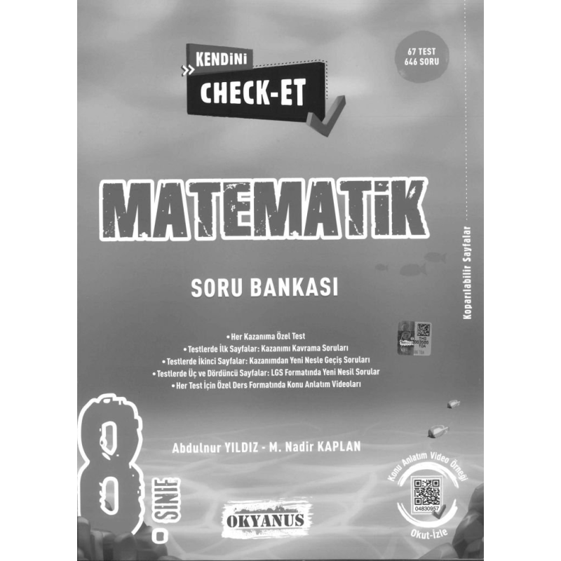MATEMATİK SORU BANKASI KENDİNİ CHECK-ET
