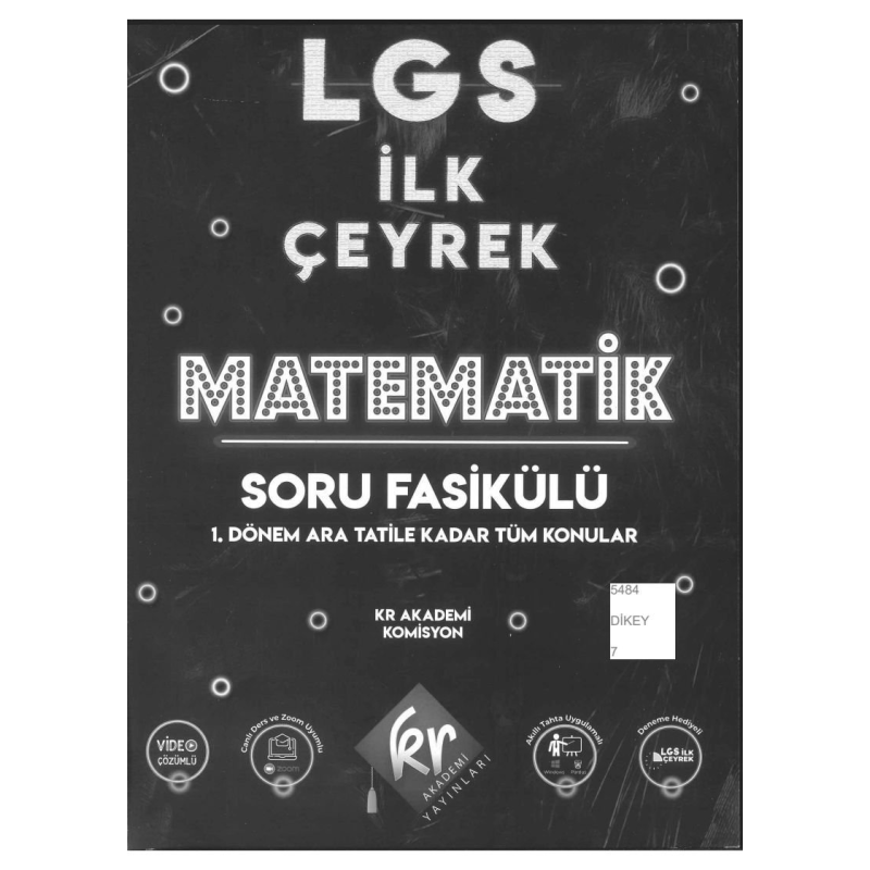 LGS İLK ÇEYREK MATEMATİK SORU FASİKÜLÜ