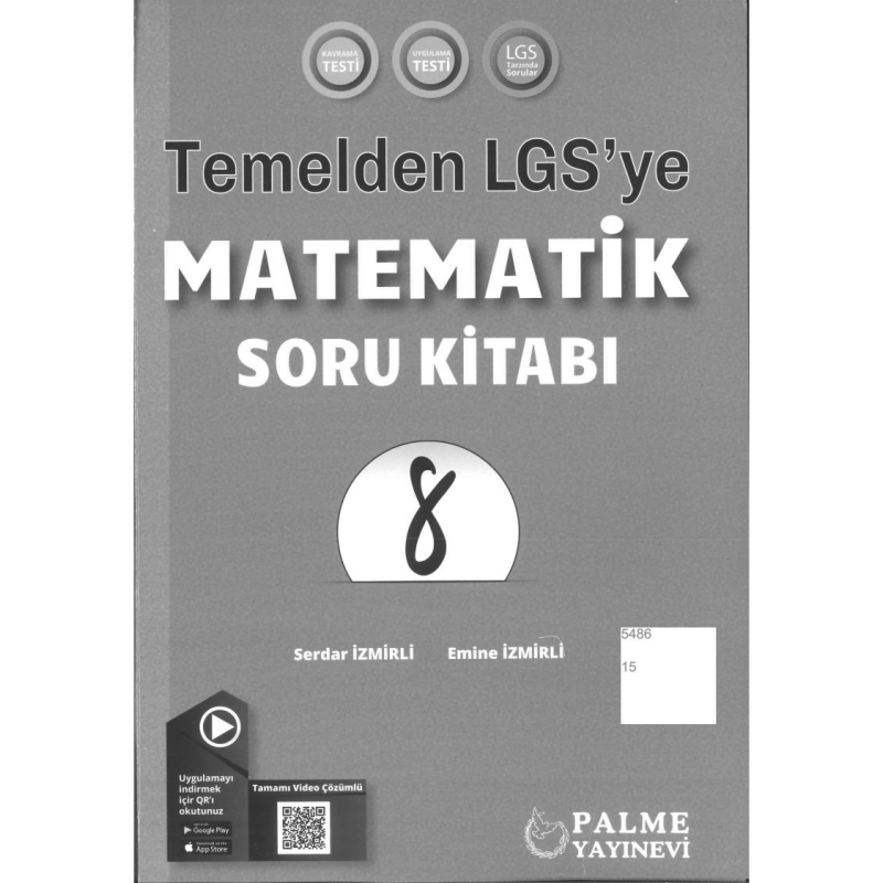 TEMELDEN LGS'YE MATEMATİK SORU KİTABI