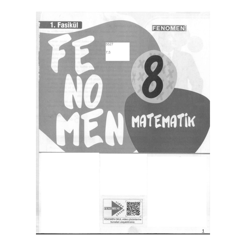 FENOMEN MATEMATİK SORU BANKASI 1. FASİKÜL