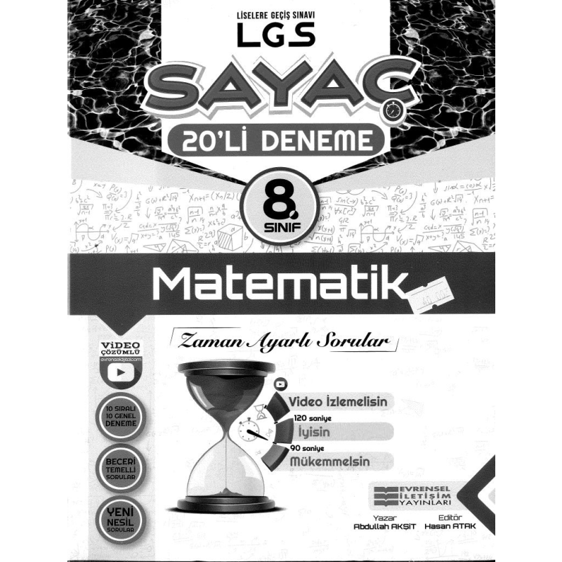 LGS SAYAÇ 20'Lİ DENEME MATEMATİK