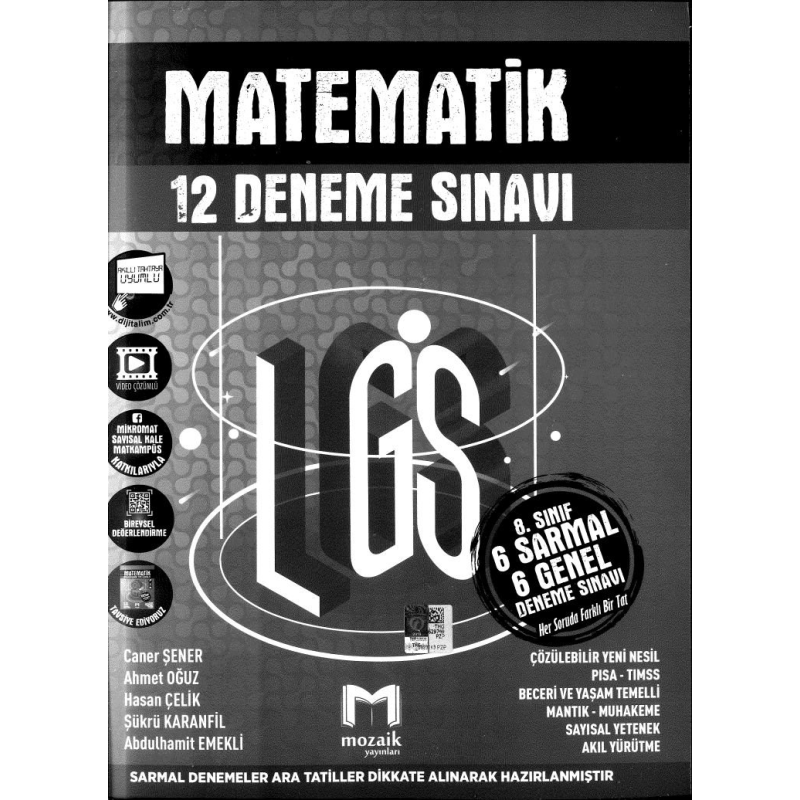 MATEMATİK 12 DENEME SINAVI