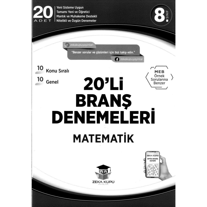 20'Lİ BRANŞ DENEMELERİ MATEMATİK