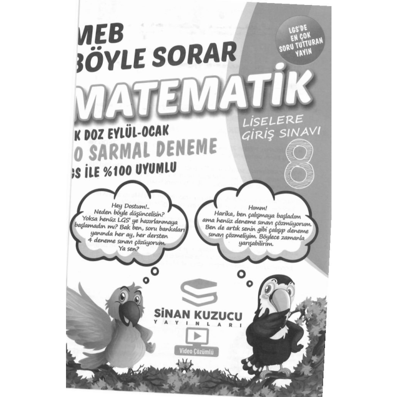 MEB BÖYLE SORAR MATEMATİK SARMAL DENEME