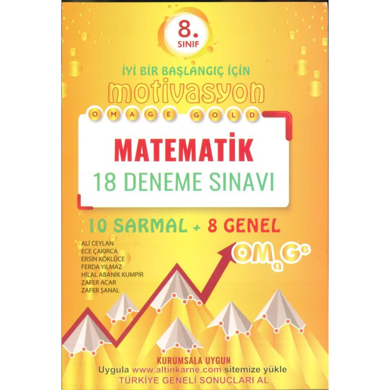 İYİ BİR BAŞLANGIÇ İÇİN MOTİVASYON MATEMATİK 18 DENEME SINAVI