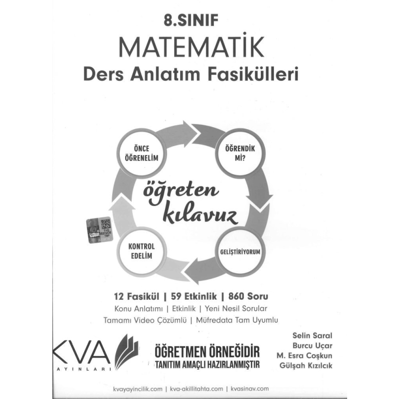 MATEMATİK DERS ANLATIM FASİKÜLLERİ