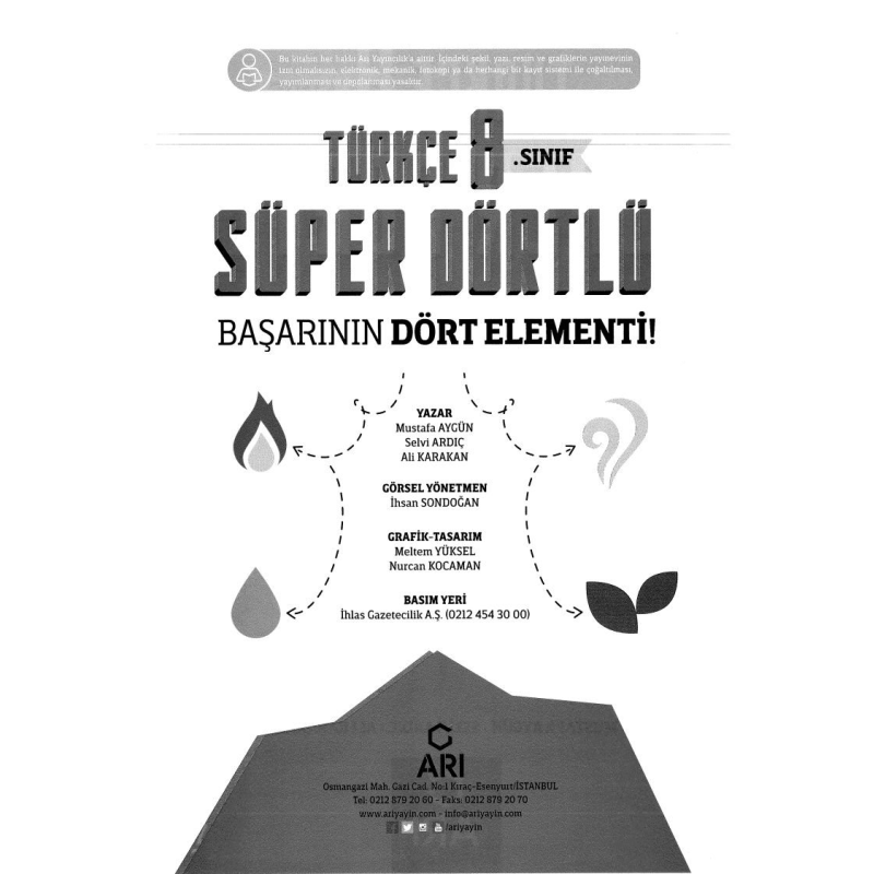TÜRKÇE SÜPER DÖRTLÜ BAŞARININ DÖRT ELEMENTİ