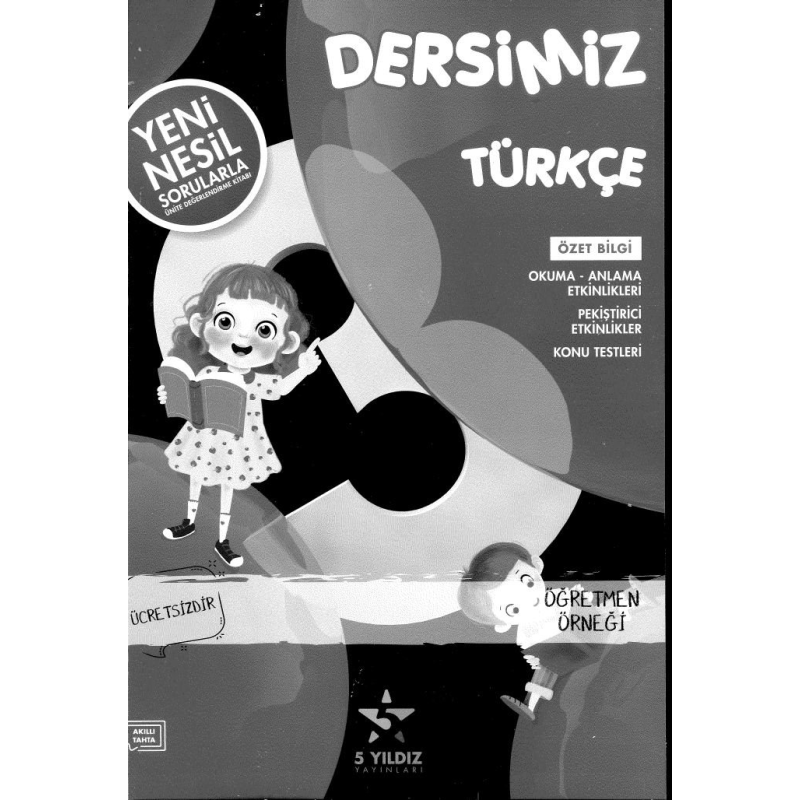 DERSİMİZ TÜRKÇE