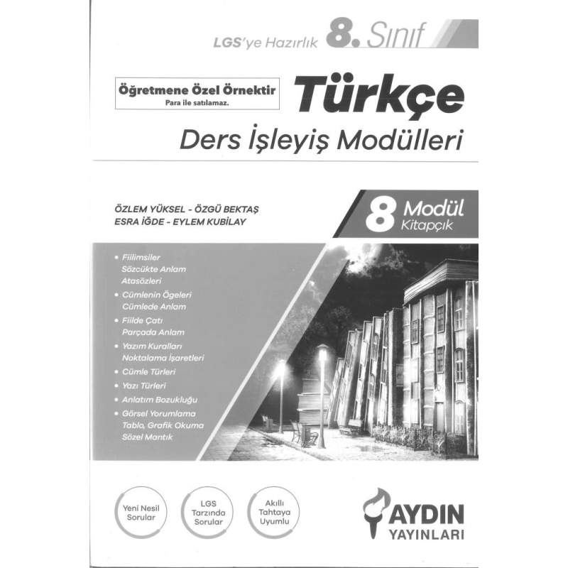 TÜRKÇE DERS İŞLEYİŞ MODÜLLERİ