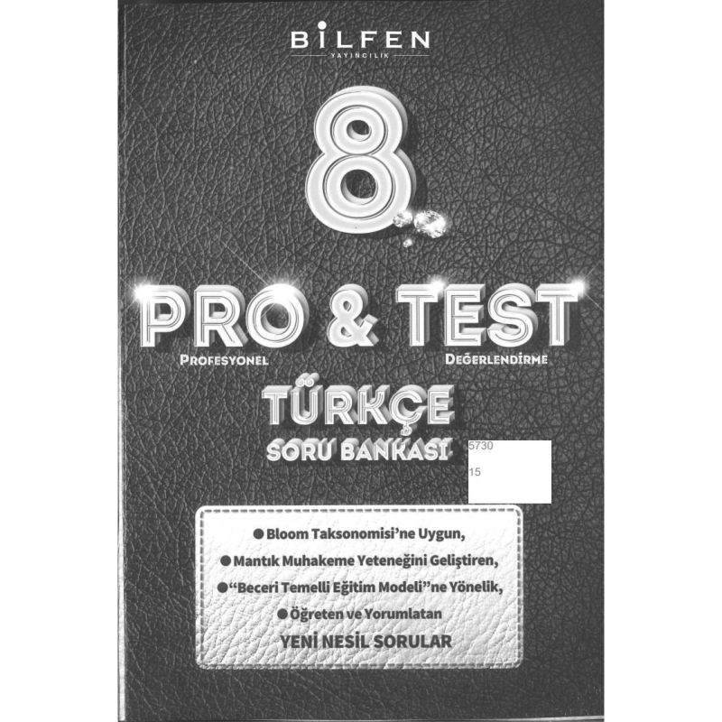 PRO & TEST TÜRKÇE SORU BANKASI