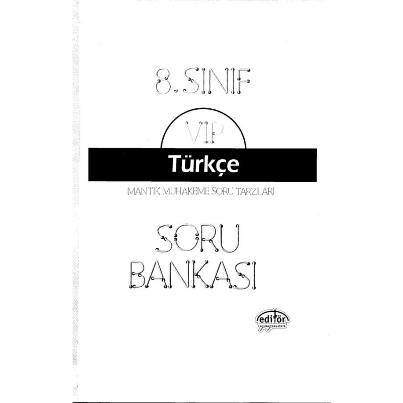 VIP TÜRKÇE SORU BANKASI