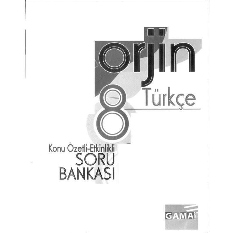 ORJİN TÜRKÇE KONU ÖZETLİ SORU BANKASI