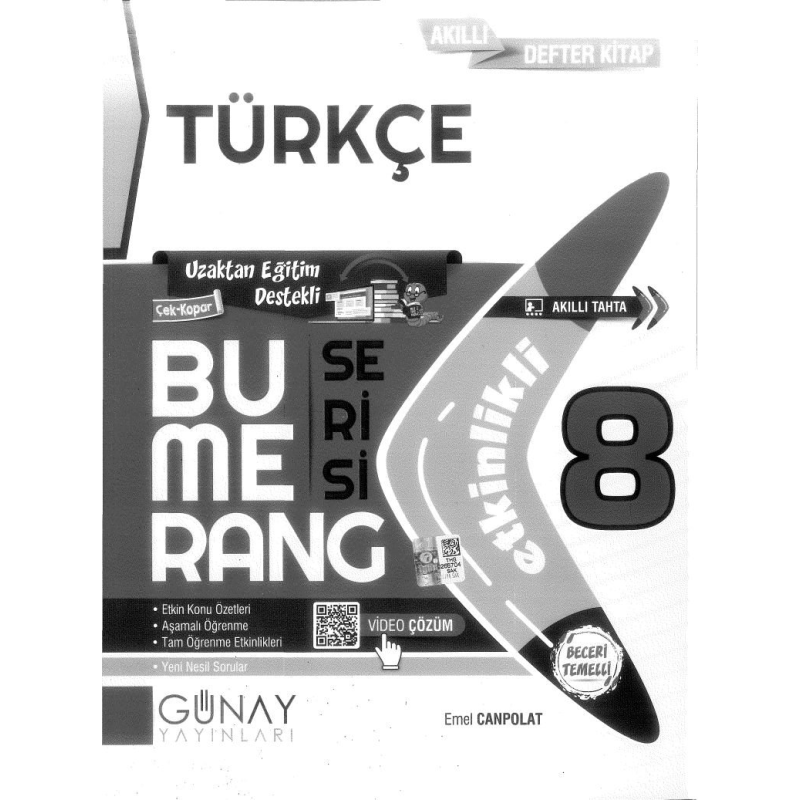 TÜRKÇE BUMERANG SERİSİ