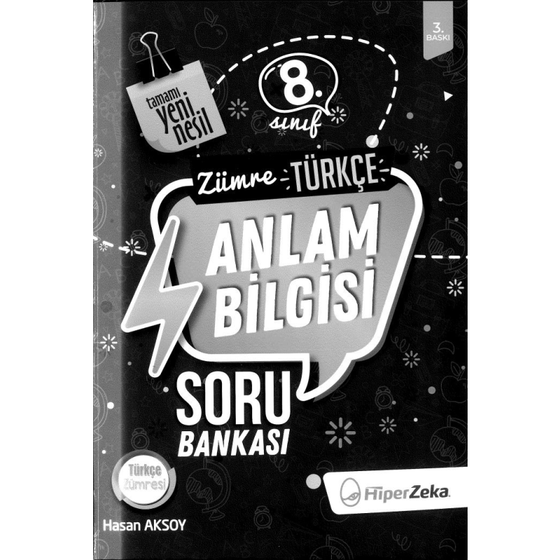 ZÜMRE TÜRKÇE ANLAM BİLGİSİ SORU BANKASI