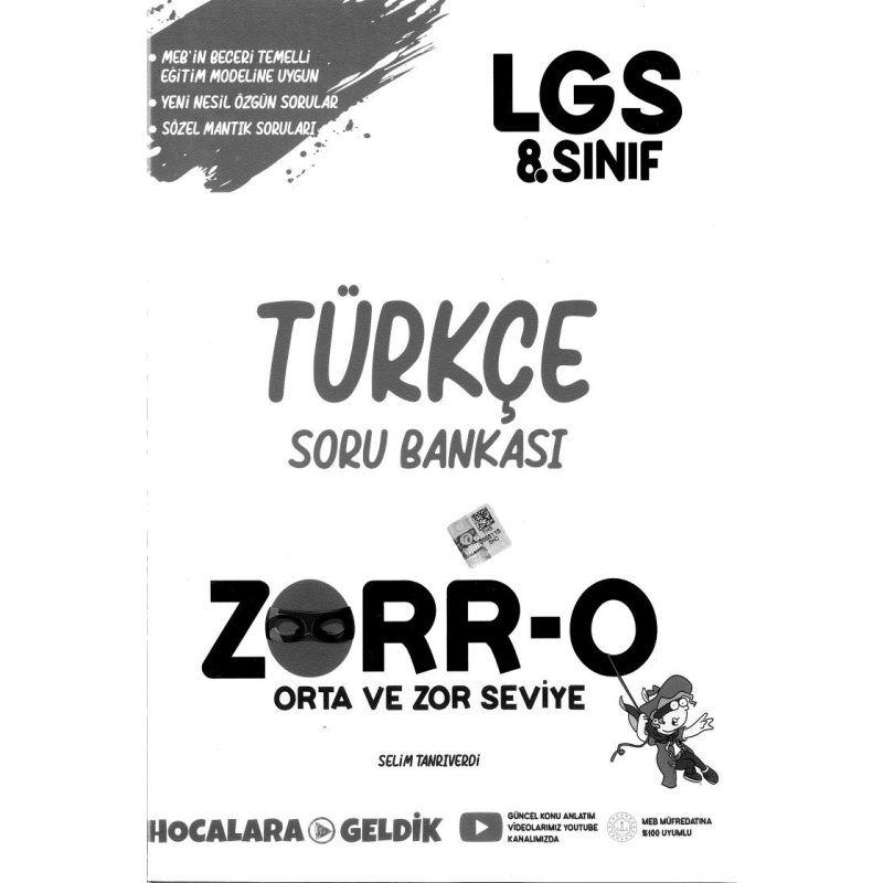 TÜRKÇE SORU BANKASI ZORR-O