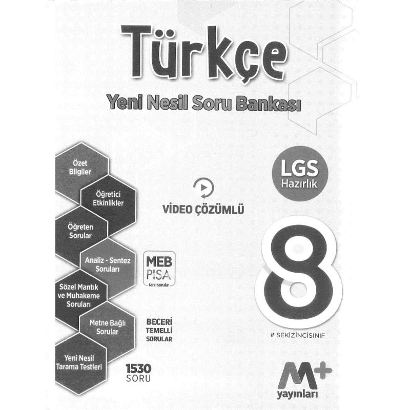 TÜRKÇE YENİ NESİL SORU BANKASI