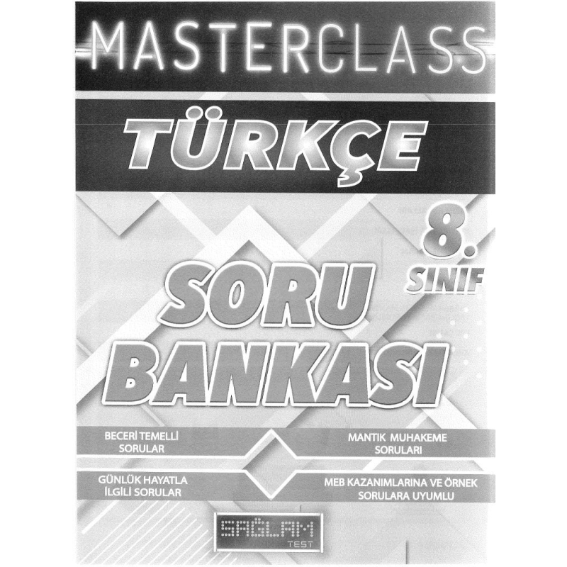 MASTERCLASS TÜRKÇE SORU BANKASI