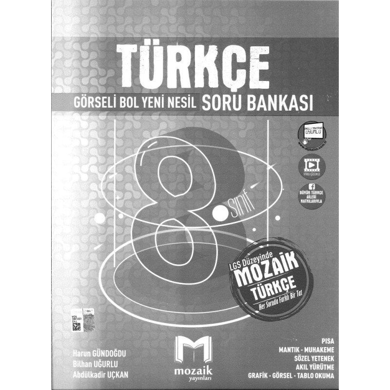 TÜRKÇE GÖRSELİ BOL YENİ NESİL SORU BANKASI