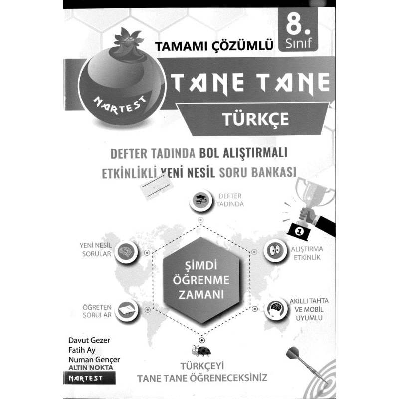 TÜRKÇE DEFTER TADINDA BOL ALIŞTIRMALI SORU BANKASI