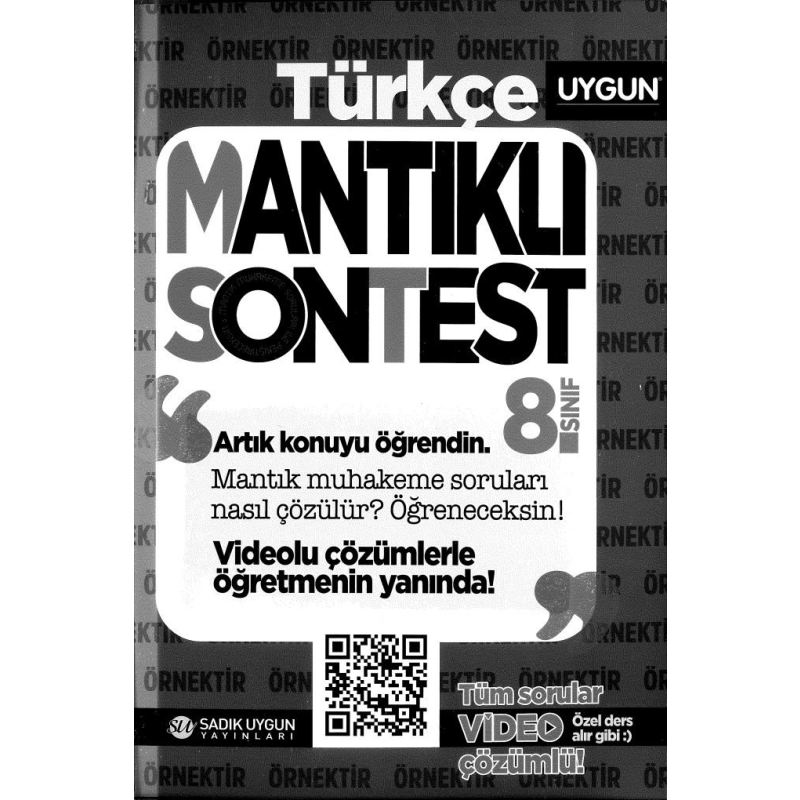 TÜRKÇE MANTIKLI SON TEST