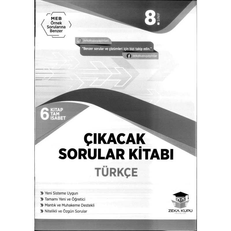 ÇIKACAK SORULAR KİTABI TÜRKÇE