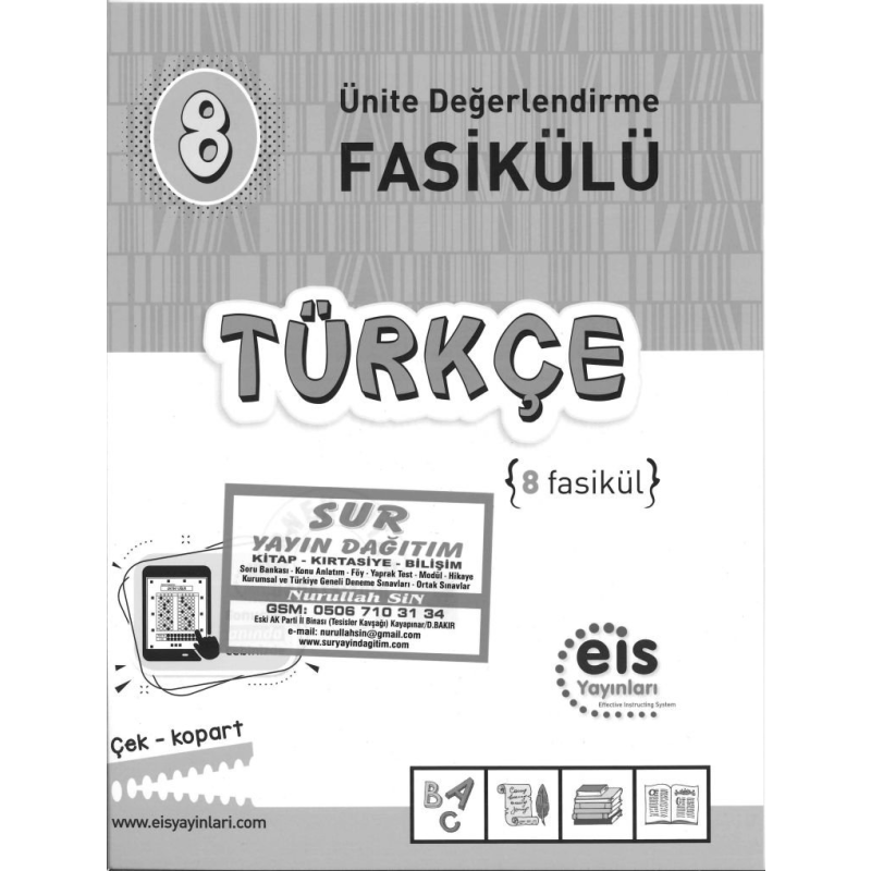ÜNİTE DEĞERLENDİRME FASİKÜLÜ TÜRKÇE