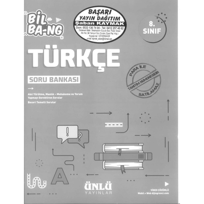 TÜRKÇE BİL BA-NG SORU BANKASI